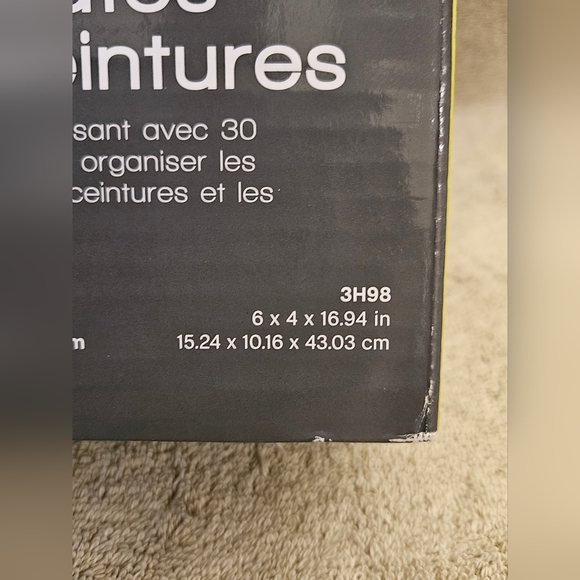 Rubbermaid Closet Configurations Tie & Belt Valet, White, NWT - Picture 5 of 5